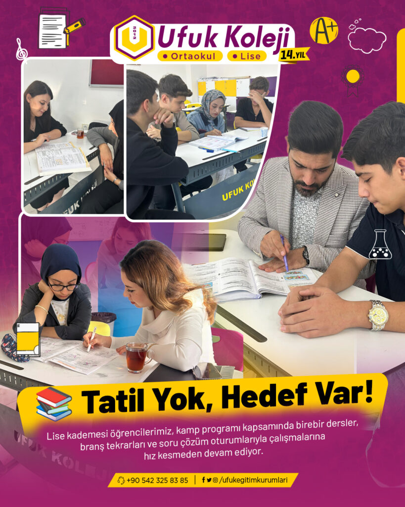 Tatil Yok, Hedef Var!